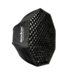 Godox Octa 80cm Umbrella Softbox with Velcro Grid &amp; Elinchrom Adapter, SB-UEE80