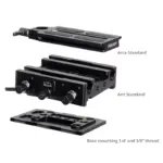 Proaim 15mm Universal Quick Release Camera Baseplate with Dovetail