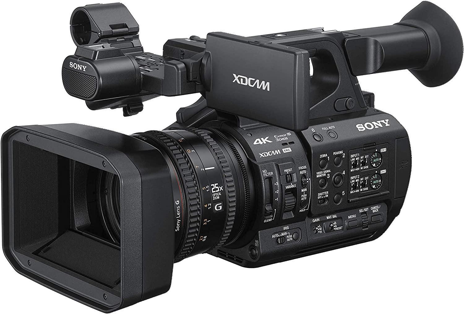 Sony PXW-Z190 4K 3-CMOS 1/3″ Sensor XDCAM Camcorder