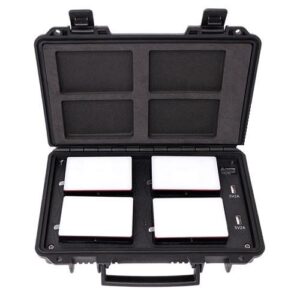Aputure MC 4-Light Travel Kit with Charging Case