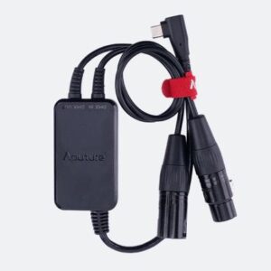 Aputure Active USB-C to 5-Pin DMX In & Out Adapter for MT Pro, MC Pro & INFINIBARs
