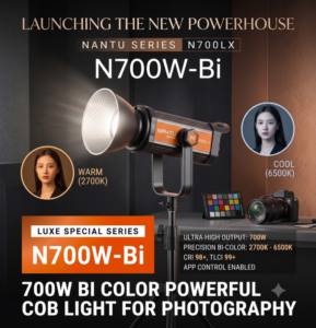 Tyfy Nantu LX-700W BI Powerful COB Light