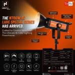 Tyfy Nantu LX-700W BI Powerful COB Light