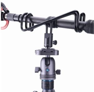 E-Image BSA-01 Microphone Holder Mount for Boom Poles/Stand Mantle