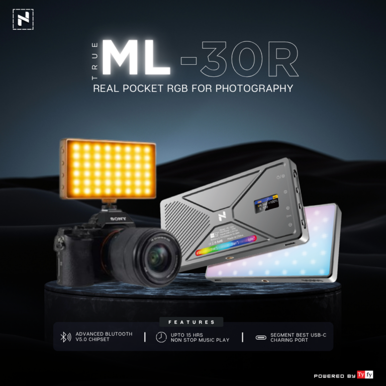 TYFY NANTU ML30R RGB POCKET APP CONTROL LIGHT