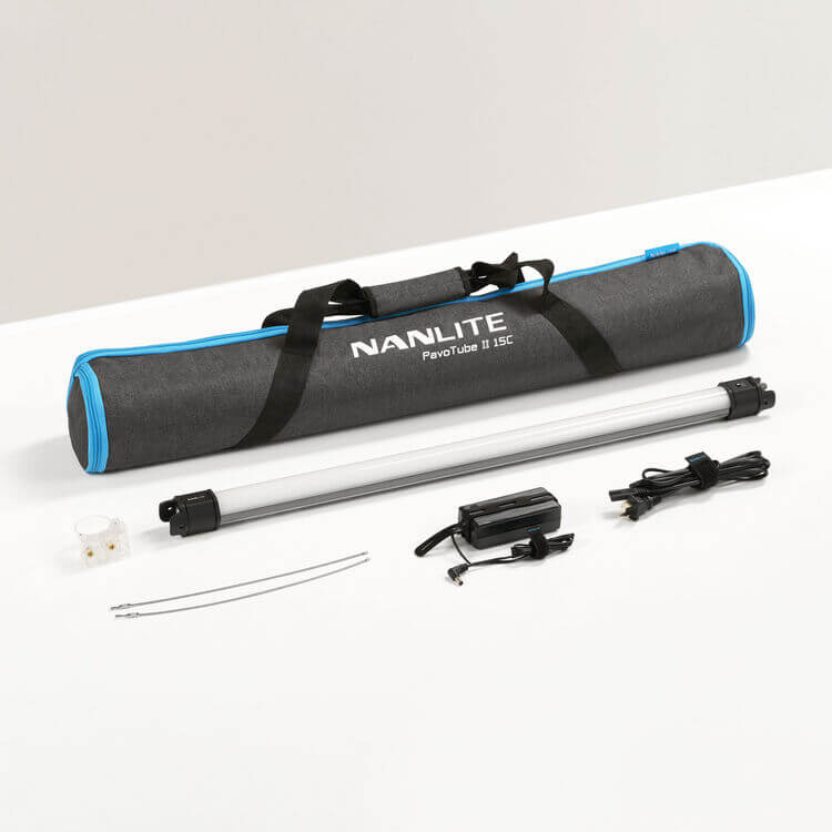 NANLITE Pavotube II 15C LED RGBWW Tube Light 2KIT