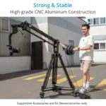 Proaim 100mm Camera Tripod Stand with Aluminum Spreader