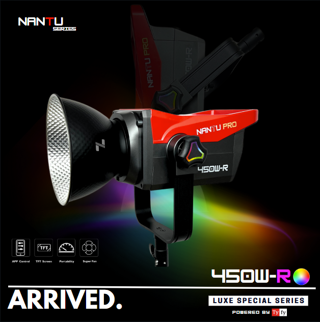 Tyfy RGB NANTU 450WR Series High Power COB Light