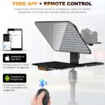 LENSGO TC12 Teleprompter for Cameras iPad Tablet