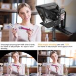 LENSGO TC12 Teleprompter for Cameras iPad Tablet