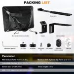 LENSGO TC12 Teleprompter for Cameras iPad Tablet
